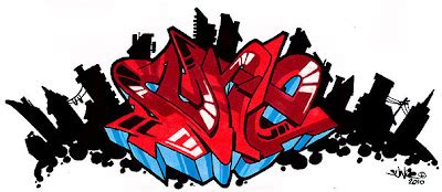 Graffiti Pics And Fonts: Colorful Wildstyle Graffiti Collection with 3D ...