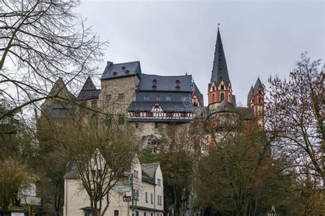 Limburg Cathedral and Castle, Germany Editorial Stock Photo - Image of ...