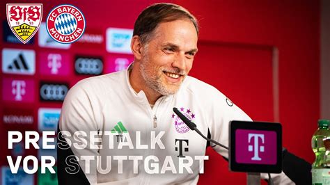 Eine Riesige Herausforderung Pressetalk Vor Vfb Stuttgart Fc