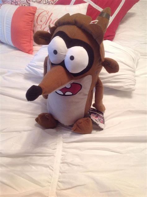 Regular show Rigby Plush Cartoon Network Toy Factory Racoon | #1844838000