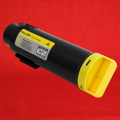 Yellow High Yield Toner Cartridge Compatible With Xerox R