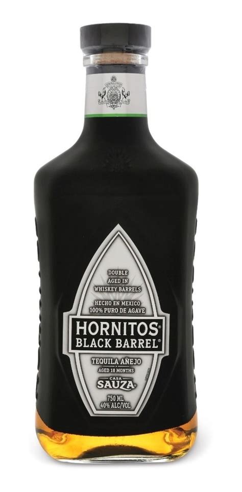 Tequila Sauza Hornitos Black Barrel Añejo 100 750 Ml 82000 En