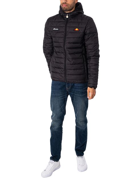 Ellesse Lombardy Padded Jacket Anthracite Standout