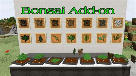 Bonsai Tree Archives Mcpe Addons Minecraft Pe Addons Mods Maps Shaders Textures Packs