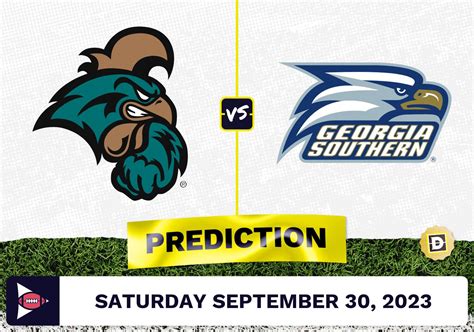 Coastal Carolina Vs Georgia Southern Cfb Prediction And Odds