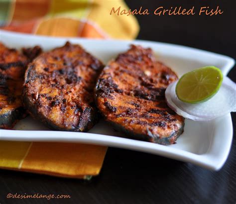 Masala Grilled Fish Indian Food Recipes Grilled Fish Masala