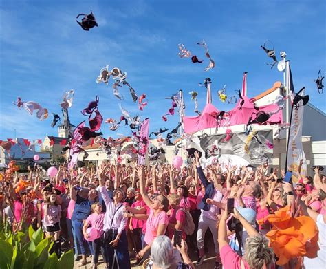 Octobre Rose L Le D Olonne Un Nouveau Record De Dons Le Jour Du