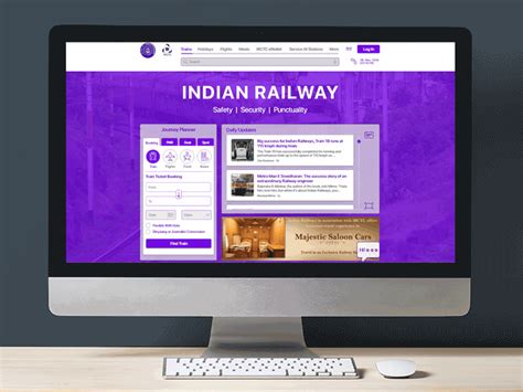 Indian Railway Website Redesign By Sushant Kumar Rai On Dribbble