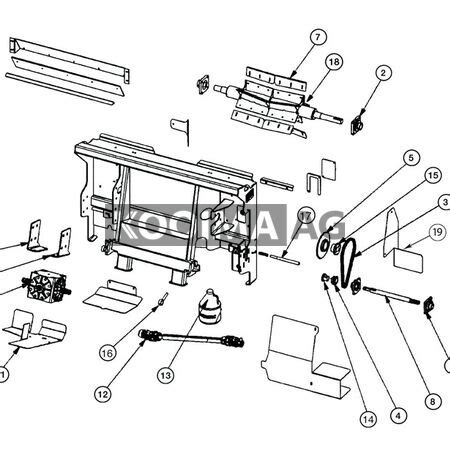 Parts and Schematics for Claas® Model Adapter Parts | Kooima Ag