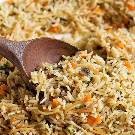 Mushroom Pilaf Life Made Simple