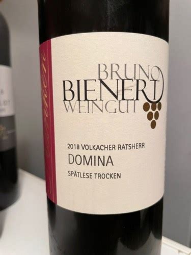 Weingut Bruno Bienert Volkacher Ratsherr Domina Spätlese Trocken