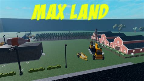 Max Land Farm Decoration Time Roblox Farming And Friends Code