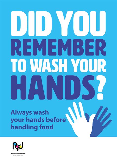 Did You Remember To Wash Your Hands Pod Posters On Demand