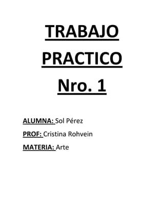 Trabajo Practico Nro 1 Rebecca PDF