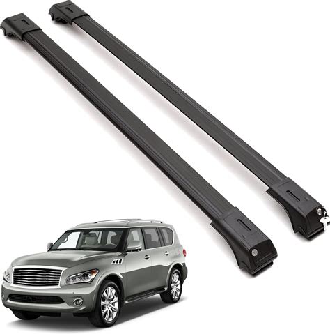 ERKUL Roof Rack Cross Bars For Infiniti 2014 2022 QX80 2011 2013 QX56