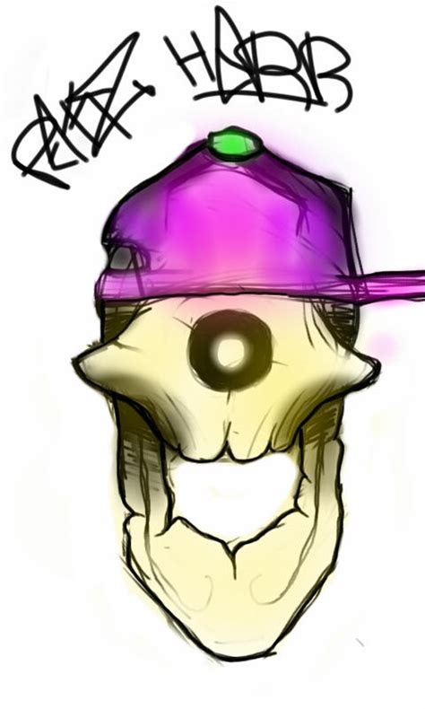 eye skull  herbmantt  deviantart