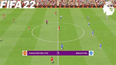 Fifa 22 Manchester United Vs Brighton English Premier League 2021