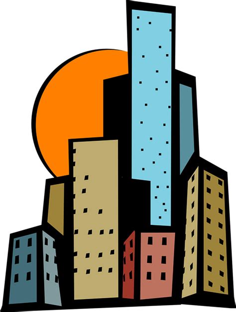 City Buildings Clipart Png Clip Art Library | Images and Photos finder