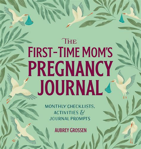 The First Time Mom S Pregnancy Journal Monthly Checklists Activities And Journal Prompts By