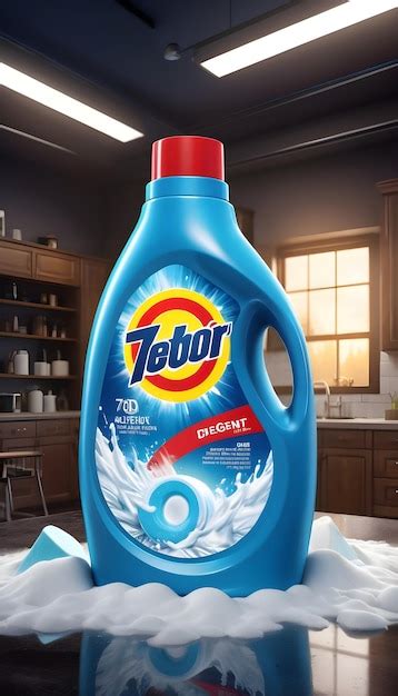 Detergent liquid adv | Premium AI-generated image