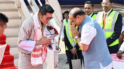 Bhutan King On Days Visit To India For Meeting Pm Modi Amid Fresh