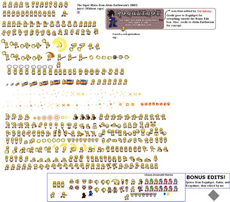 SMBZ Mario Spritesheet by Vid-Inferno on DeviantArt