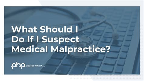 PHP Law Firm What Should I Do If I Suspect Medical Malpractice YouTube