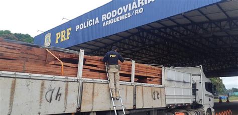 Prf Apreende Carregamentos Irregulares De Madeira Em Rond Nia Brasil