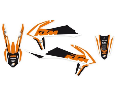 Graphics Kit With Seat Cover Blackbird Racing Fabregues Motos