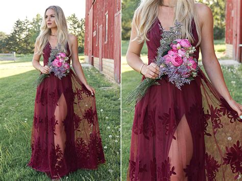 white and burgundy wedding dress | Dresses Images 2024