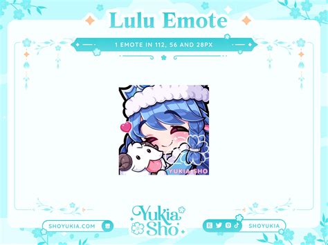 Lulu Hug Emote For Twitch Discord Youtube Custom Twitch Etsy Uk