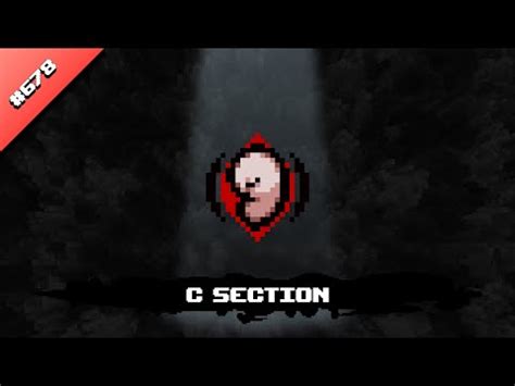 C Section The Binding Of Isaac Repentance Item Showcase YouTube