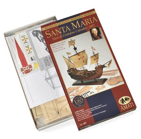 Santa Maria Model Ship Kit Carrack Amati