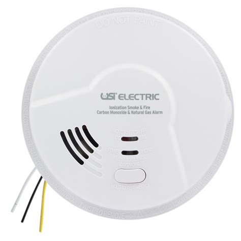 Usi Hardwired Smart Alarm With Smoke Fire Carbon Monoxide And Natural