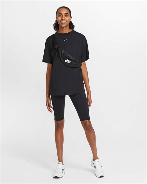 Koszulka Damska Nsw Essential Oversize Nike Czarna Sklep Sport Shoppl