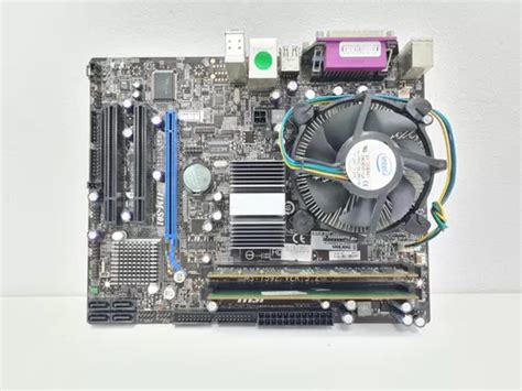 Placa M E Msi Ms G M S Socket Ddr Garantia Nf Frete Gr Tis