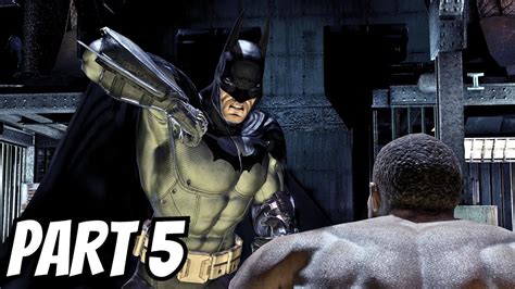 Batman Arkham Asylum Gameplay Part 5 No Commentary Youtube