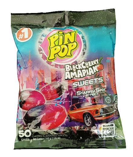 Pin Pop Black Current Amapiano X50s Candykidz Megastore