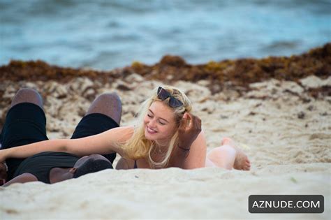 Iskra Lawrence Seen In A Bikini With Boyfriend Philip Payne On The Beach In Miami Beach 11 05