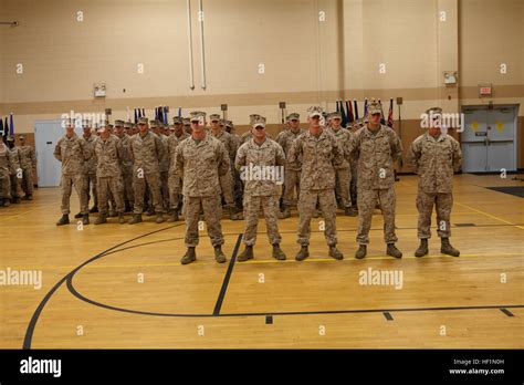 School Of Infantry East Camp Geiger Marine Corps Usmc Hi Res Stock