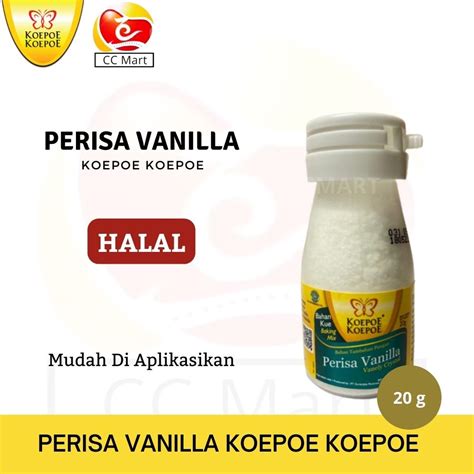 Jual Perisa Vanilla Gram Perisa Vanili Gram Perisa Vanilli