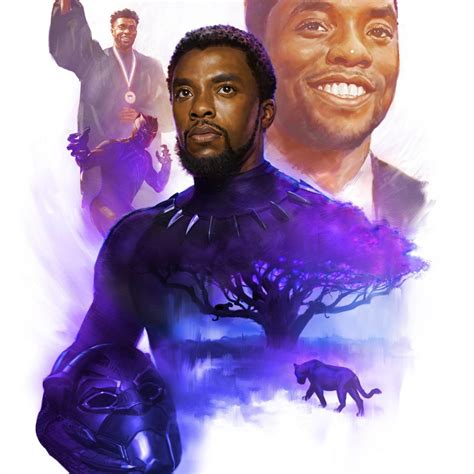 Tribute to Chadwick Boseman by Black Panther stars at the premiere of ...