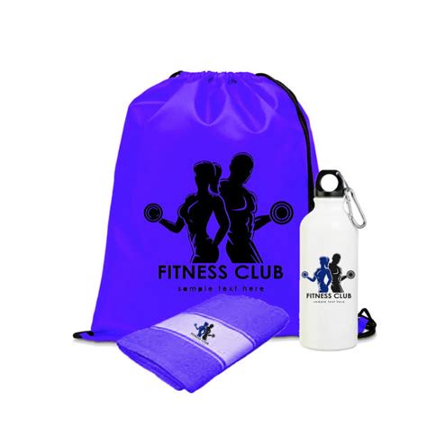 Kit Fitness Corrida Personalizado Stark Brindes