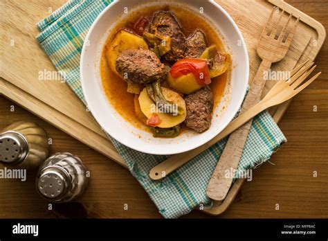 Turkish Traditional Food Izmir Kofte Kofta Stock Photo Alamy