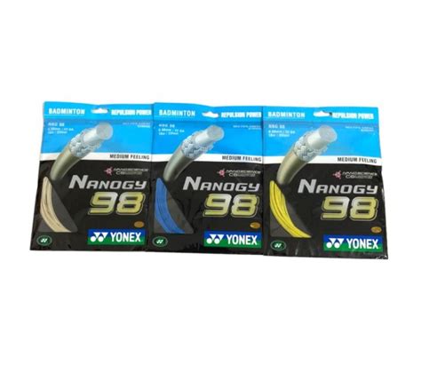 Senar Nanogy Original Badminton Yonex Lazada Indonesia