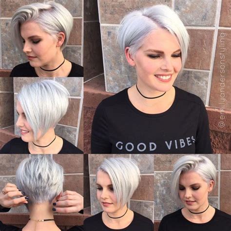 Flattering Hairstyles For Round Faces Trending In Pixie