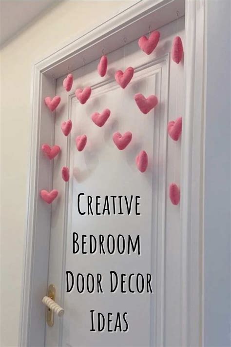 41 Creative Bedroom Door Decor Ideas For Every Season – Pink Pop Design