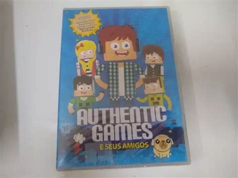 Authentic Games E Seus Amigos Dvd Original Novo Lacrado Parcelamento