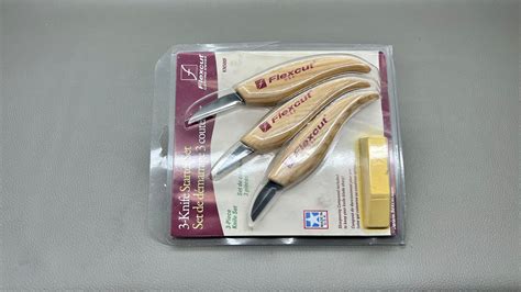 Set Of 3 Flexcut Carving Knives Tool Exchange