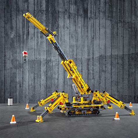 42097 Lego Technic Compact Crawler Crane 2 In 1 Tower Crane 920 Pieces